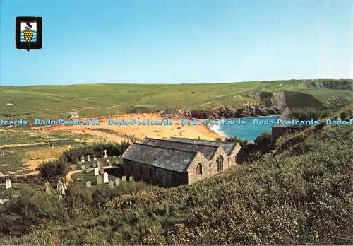 D129475 Gunwalloe Church Cove Nr Mullion The Lizard Point Cornwall Fisa I G Escu