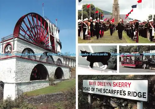 D129553 All That is Manx Laxey Wheel Lily Publications Multi View