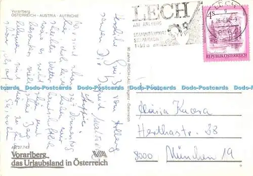 D129570 Lech am Arlberg Risch Lau Vorarlberg das Urlaubsland in Osterreich