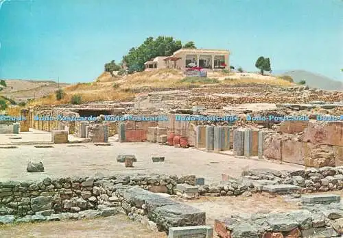 D126844 Phaestos Teilansicht des zentralen Innenhofs zum Xenon Delta 1973