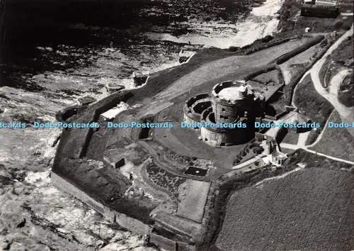 D126883 Cornwall StMawes Castle Air View Crown Ministry of Works