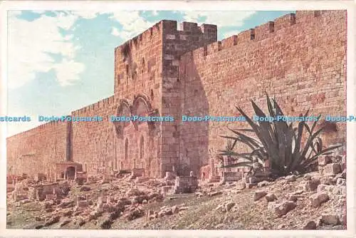 D124898 Palästina B Jerusalem 12 Golden Gate S P C K