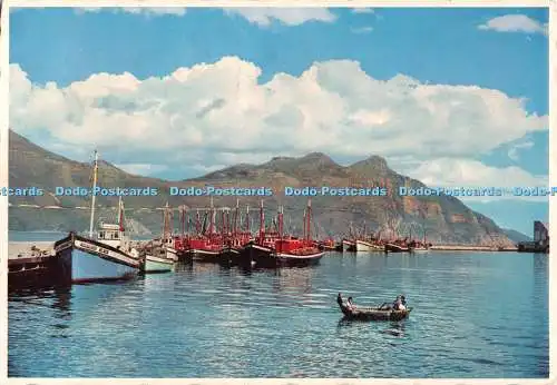 D124917 Hout Bay Harbour Chapmans Peak Drive Arthur englische Farbdrucke ABC Pr