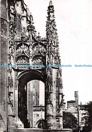 D125031 Albi Kathedrale Sainte Cecile Le Porche XV s C A P RP 1960