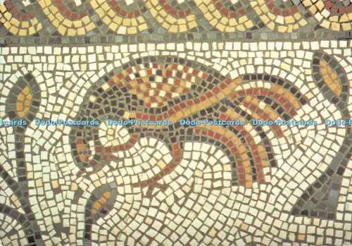 D127270 Gamebird Wotton Mosaic Wotton Under Edge Glos Woodchester Roman Pavement