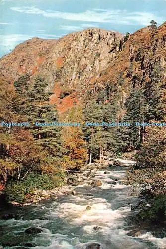 D125251 Caernarvonshire Pass of Aberglaslyn J Arthur Dixon