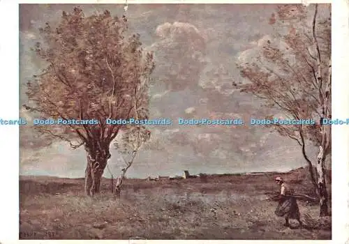D127447 Corot Le Fagot Attendu Ganymed Press London Wildenstein Ganymed Print 19