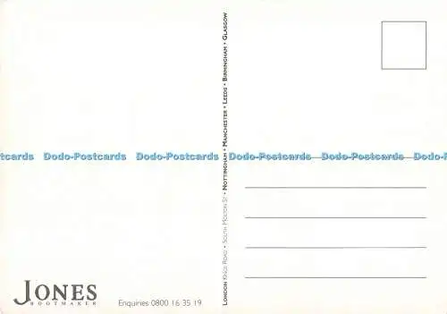 D127526 Jones Bootmaker Postkarte