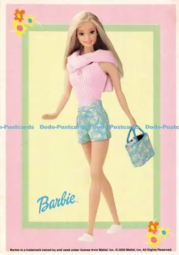 D127538 Barbie Mr Lucky Bags Postkarte