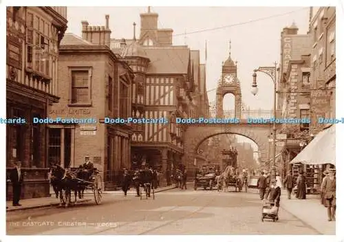 D130351 Chester Eastgate um 1910 Judges Hastings England