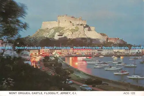 D130628 Trikot C I Floodlit Mont Orgueil Castle A C Gallie