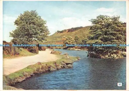 D130639 Yorkshire Ilkley The Tarn Walter Scott Colour Series 1970