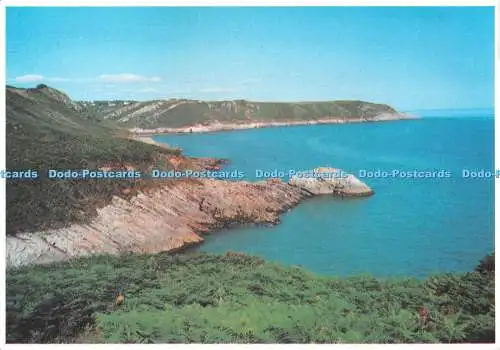 D127920 Wales Brandy Cove Gower Mastercards The Gower Series