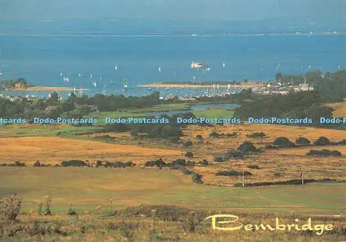 D130776 Isle of Wight Bembridge Harbour from Bembridge Down J Salmon Cameracolou