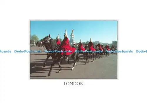 D130814 London Buckingham Palace Mounted Lifeguards Artfirm Limited Mark Clayton