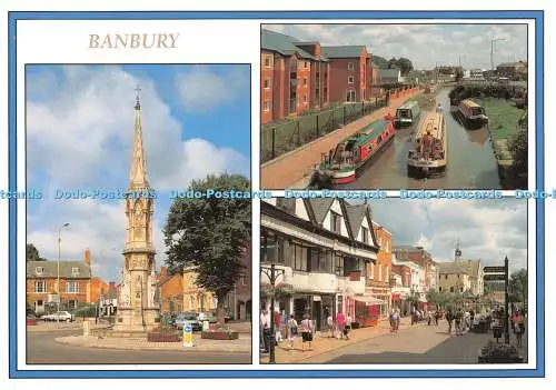D130859 Banbury Oxfordshire Banbury Cross The High Street Judges C 14423 Multi V