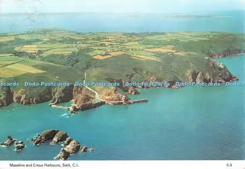 D131008 Sark Maseline and Creux Harbours A gp Publications E T W Dennis