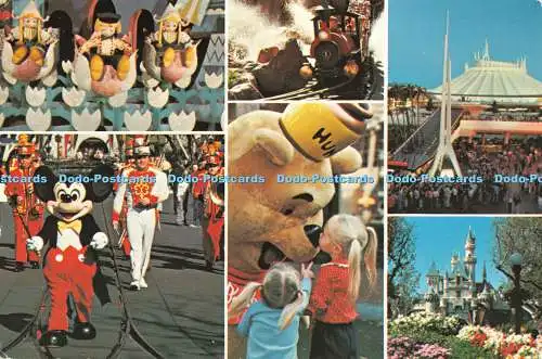 D131070 Disneyland A Magical Realm of Fantasy Adventure Music and Fun Walt Disne