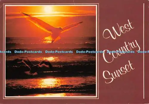 D131399 West Country Sunset John Hinde 1986