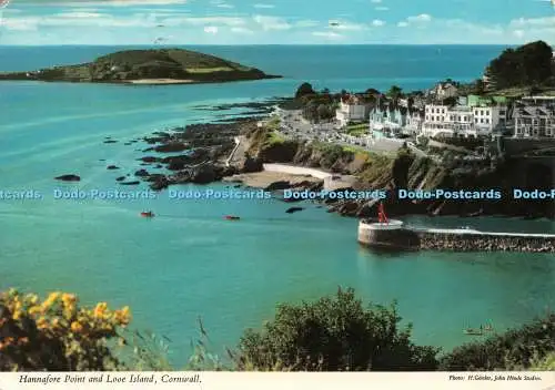 D131534 Hannafore Point and Looe Island Cornwall H Gossler Hinde 1977
