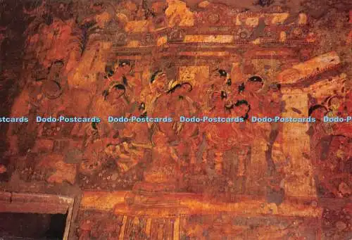 D131700 Nr 601 Höhle Nr. 1 Mahajanka Jataka Eine der feinsten Kompositionen bei Ajanta I