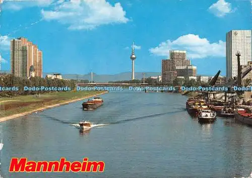 D131720 Mannheim Stadt an Rhein und Neckar Gorzinski