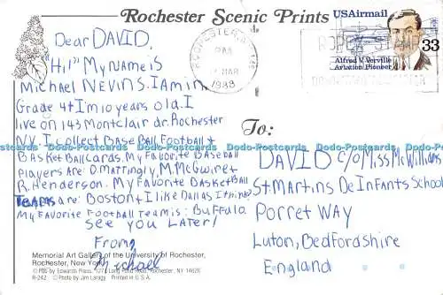 D131721 Memorial Art Gallery Rochester Scenic Prints University of Rochester Neu