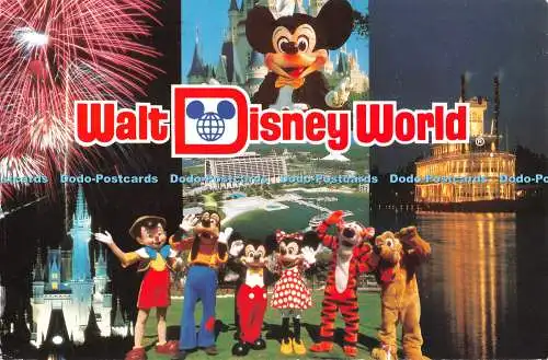 D131726 Walt Disney World Willkommen in unserer World Walt Disney Company 1988 Multi Vi