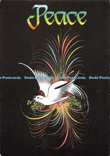 D132032 Frieden St Patrick Day Grüße Die Taube ist das universelle Symbol des Friedens