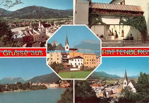 D134832 Grusse aus Rattenberg Tirol Österreich G14163 Risch Lau Multi View