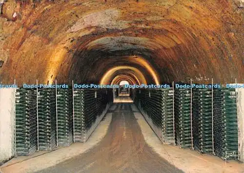 D134900 En Champagne Une galerie de 500 000 bouteilles dans les Caves Champagne