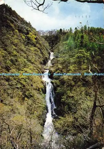 D135042 Cardiganshire Mynach Falls Devil Bridge J Arthur Dixon 1973