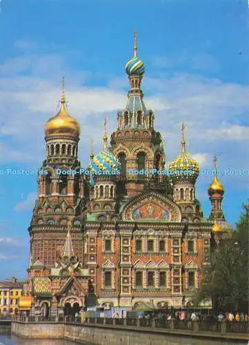 D135105 St. Petersburg Die Kirche der Auferstehung Christi