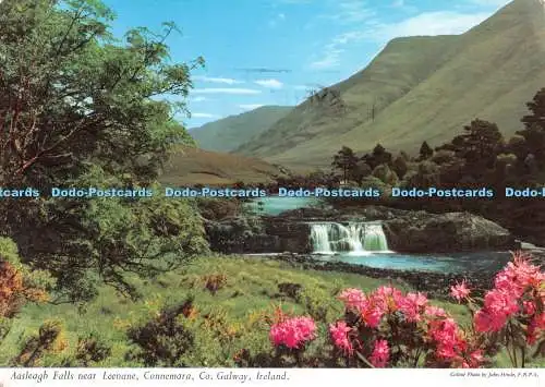 D132698 Irland Aasleagh Falls bei Leenane Connemara Co Galway John Hinde Nr. 2