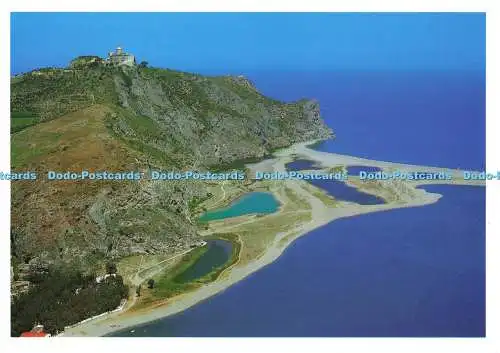 D137832 Tindari Me Luft Blick auf kleine Seen Lanfranco Angeli