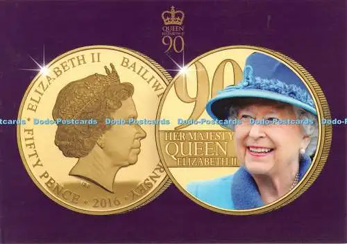 D132910 Queen Elizabeth II 90. Geburtstagsmünze