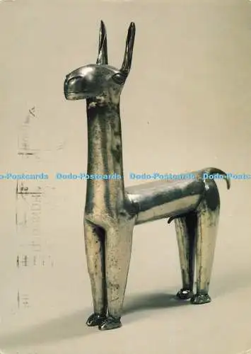 D138007 Figur Lama Peru Inka Silber University of East Anglia Robert und Li