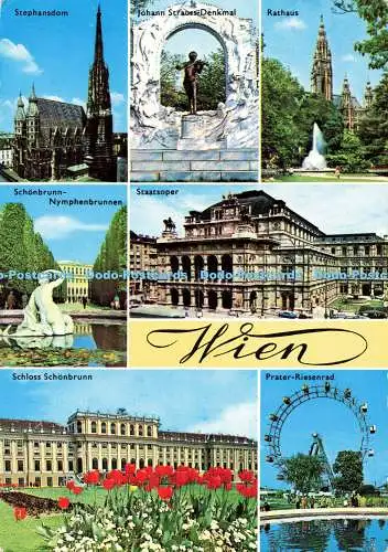 D135374 Wien Rathaus Hans H Rau Rau Color Multi View