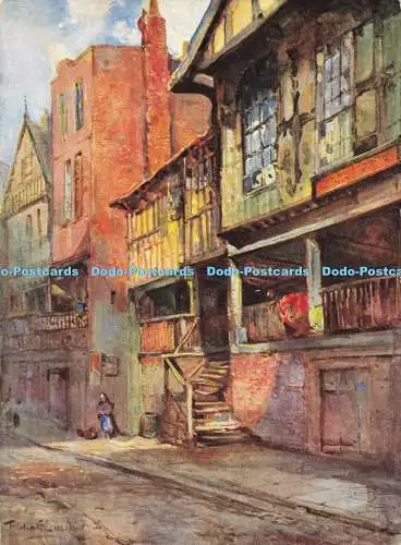 D138019 Chester Water Gate Street A Vivian Mansell Fine Art Publishers Serie 10