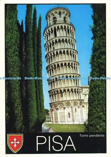 D138108 Pisa Torre Pendente Plurigraf