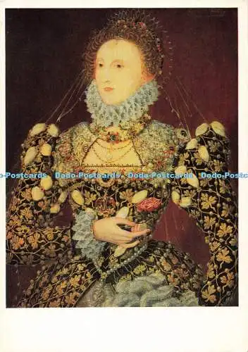 D135498 The National Portrait Gallery Queen Elizabeth Close to Nicholas Hilliard