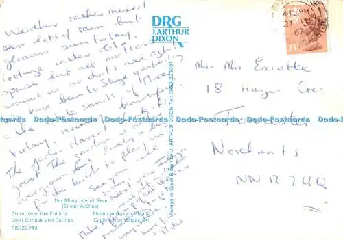 D133068 Misty Isle of Skye Eilean A Cheo Dixon 1987 Multi View