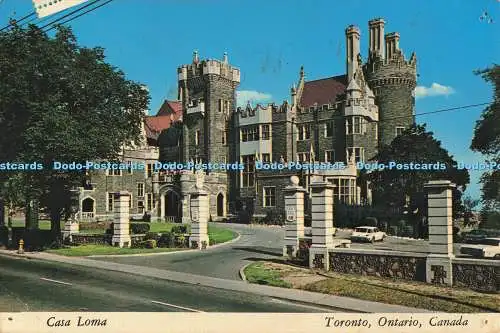 D140423 Casa Loma Toronto Ontario Kanada Plastichrome Farbbild Royal Specia