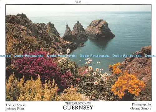 D133111 Erbsenstapel Jerbourg Point Vogtei von Guernsey George Symons David Rolf