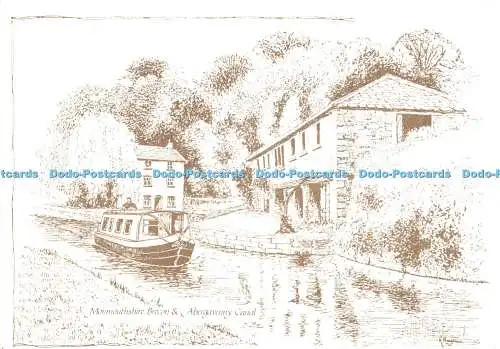 D140488 Monmouthshire Brecon and Abergavenny Canal K Haynes Instant Print Service