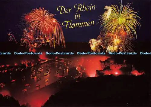 D135571 Der Rhein in Flammen Rahmel