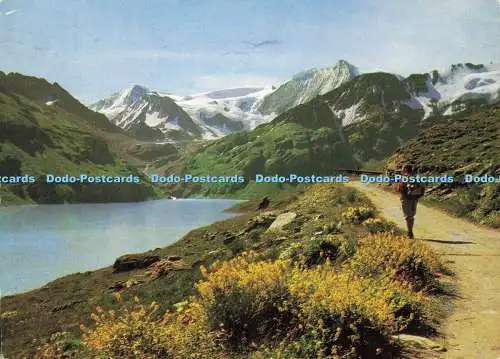 D135580 Grande Dixence mit Pigne d Arolla Korsch L Gensetter 1972