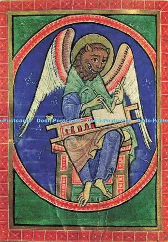 D138231 Hereford Cathedral Library Die vier Evangelien mit Hieronymus-Vorwort Woodmans