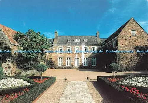 D133184 Les Augres Manor Hauptsitz des Vertrauens Gerald Durell im Jersey Zoo 1958