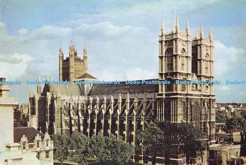 D140568 Westminster Abbey London W Roberts Dixon 1966